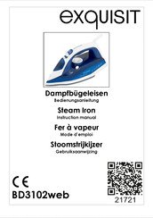 Exquisit BD3102web Instruction Manual