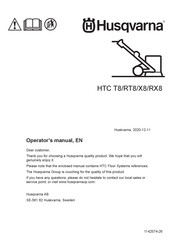 Husqvarna HTC RT8 Manual