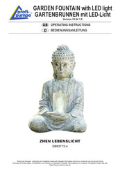 Profi-pumpe ZHEN LEBENSLICHT Operating Instructions Manual