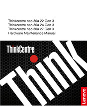 Lenovo ThinkCentre neo 30a 27 Gen 3 Hardware Maintenance Manual