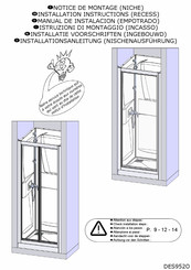 Kinedo DES952O Installation Instructions Manual