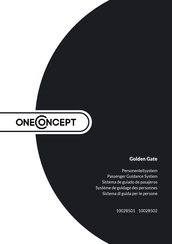 oneConcept Golden Gate Quick Start Manual