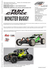 T2M 540070R MONSTER BUGGY RTR Mounting Instruction