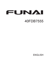 FUNAI 40FDB7555 Manual