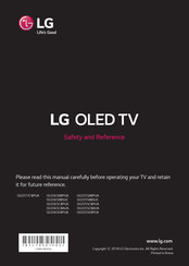 LG OLED77C8PUA.AUS Safety And Reference