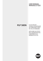 RCF PLP 50EN User Manual