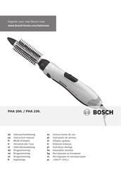 Bosch PHA200 Instruction Manual