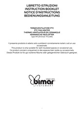 Bimar FH129A Instruction Booklet