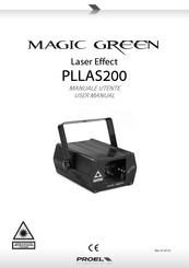 PROEL Magic green PLLAS200 User Manual