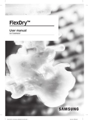 Samsung FlexDry DVE55M9600W User Manual