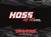 Traxxas HOSS 4x4 VXL Owner's Manual