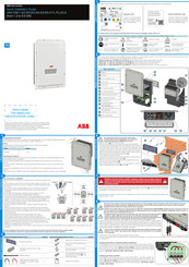 ABB UNO-DM-3.0-TL-PLUS-Q Quick Installation Manual