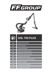 F.F. Group DSL 750 PLUS Instructions Manual