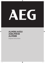 AEG ALM58B Original Instructions Manual