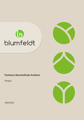 Blumfeldt Pantheon RemoteShade Ambient Manual