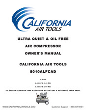 California Air Tools 8010ALFCAD Owner's Manual