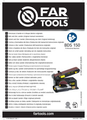Far Tools BDS 150 Original Manual Translation