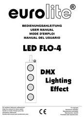 EuroLite LED FLO-4 User Manual
