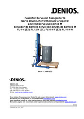 Denios Servo FL 12.M EX Instruction Manual