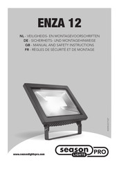 season LIGHTS ENZA 12 Manual And Safety Instructions
