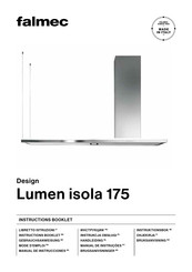 FALMEC Lumen isola 175 Instruction Booklet