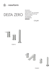 Newform DELTA ZERO 72281C Instructions Manual