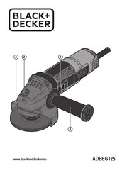 Black & Decker ADBEG125 Original Instructions Manual