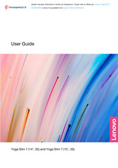 Lenovo Yoga Slim 7 14 05 User Manual