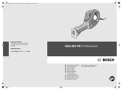 Bosch GSA 800 PE Original Instructions Manual