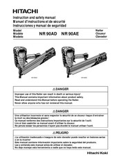 Hitachi NR 90AE Instruction And Safety Manual