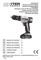 Dexter Power CDT219LD.W User Manual