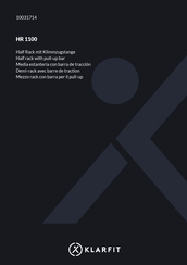 Klarfit 10031714 Installation Manual