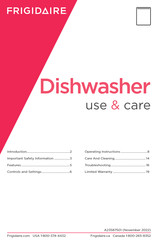 Frigidaire FDPH431D Use & Care Manual