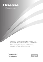 Hisense RS696N4IB1 Operation Manual