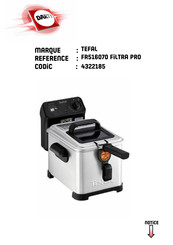 TEFAL FILTRA PRO FR516070 Manual