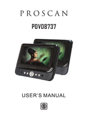 ProScan PDVD8737 User Manual
