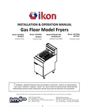 MVP ikon IGF40LP Installation & Operation Manual