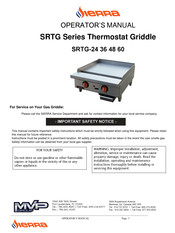 MVP Sierra SRTG Series Operator's Manual