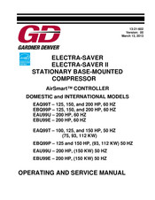 Gardner Denver EAQ99T Operating And Service Manual