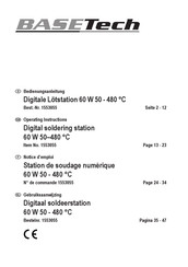 BASETech 1553055 Operating Instructions Manual