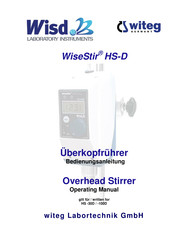 Witeg WiseStir HS-D Operating Manual