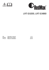 RedMax LRT-EX200 Operator's Manual