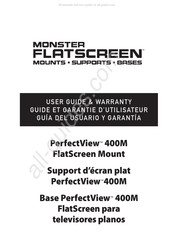 Monster FLATSCREEN PERFECTVIEW 400M User Manual & Warranty
