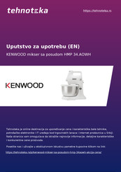 Kenwood HMP 34.AOWH Instructions Manual
