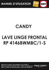 Candy RP 4146BWMBC/1-S Manual