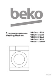Beko WRE 6512 ZSW Manual