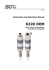 SUTO S699 2206 Instruction And Operation Manual