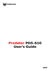 Predator PO5-610 User Manual