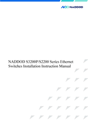NADDOD S3200P Series Instruction Manual
