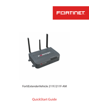 Fortinet FortiExtenderVehicle 211F Quick Start Manual